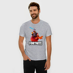 Футболка slim-fit Fortnite 2 глава 2 часть, цвет: меланж — фото 2