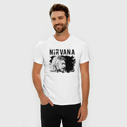 Футболка slim-fit NIRVANA, цвет: белый — фото 2