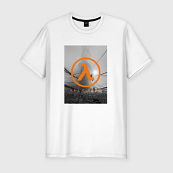 Футболка slim-fit HALF-LIFE, цвет: белый