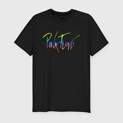 Футболка slim-fit Pink Floyd, цвет: черный