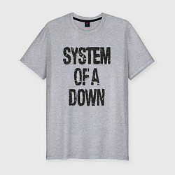 Мужская slim-футболка System of a down