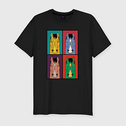 Футболка slim-fit BoJack Horseman, цвет: черный