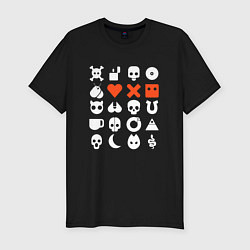Футболка slim-fit LOVE DEATH ROBOTS LDR, цвет: черный
