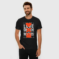 Футболка slim-fit LOVE DEATH ROBOTS LDR, цвет: черный — фото 2