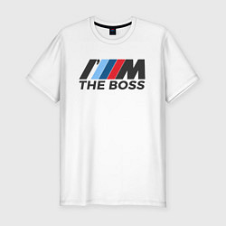 Футболка slim-fit BMW THE BOSS, цвет: белый