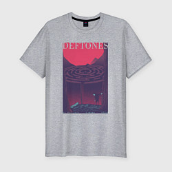 Футболка slim-fit Deftones, цвет: меланж