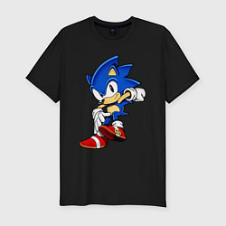 Футболка slim-fit SONIC, цвет: черный