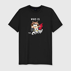 Футболка slim-fit South Park Who is the Coon?, цвет: черный
