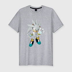 Футболка slim-fit SONIC, цвет: меланж