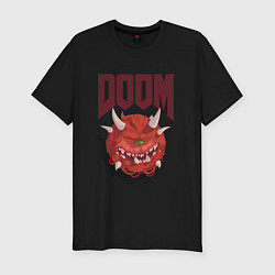 Футболка slim-fit DOOM, цвет: черный