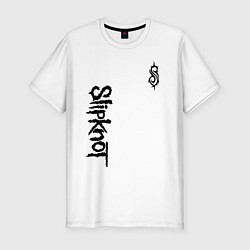 Футболка slim-fit SLIPKNOT, цвет: белый