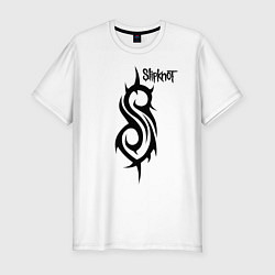 Футболка slim-fit SLIPKNOT, цвет: белый