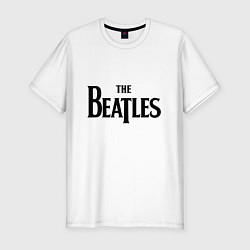 Футболка slim-fit The Beatles, цвет: белый