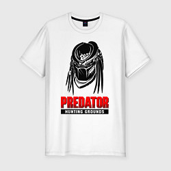 Футболка slim-fit PREDATOR: HUNTING GROUNDS, цвет: белый