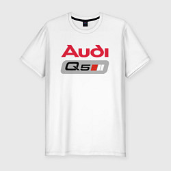 Футболка slim-fit AUDI Q5 LOGO, цвет: белый