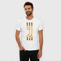 Футболка slim-fit JUVENTUS, цвет: белый — фото 2