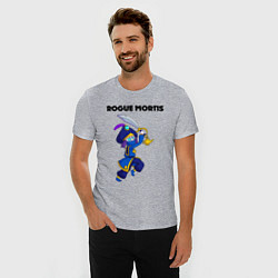 Футболка slim-fit ROGUE MORTIS BRAWL STARS, цвет: меланж — фото 2