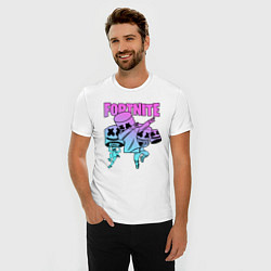 Футболка slim-fit FORTNITE x MARSHMELLO, цвет: белый — фото 2