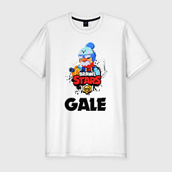 Футболка slim-fit BRAWL STARS GALE, цвет: белый