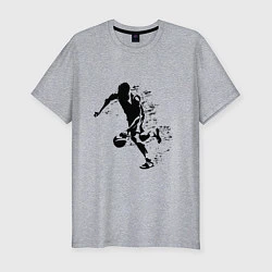 Футболка slim-fit MICHAEL JORDAN Z, цвет: меланж