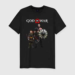 Футболка slim-fit GOD OF WAR, цвет: черный