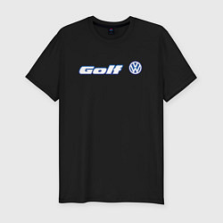 Футболка slim-fit Volkswagen Golf Z, цвет: черный