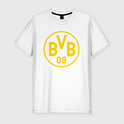 Футболка slim-fit BORUSSIA, цвет: белый