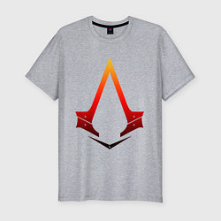 Футболка slim-fit Assassins Creed, цвет: меланж