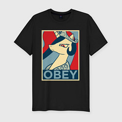 Мужская slim-футболка Trixie OBEY