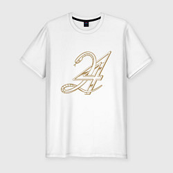 Футболка slim-fit Kobe Bryant, цвет: белый