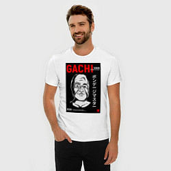 Футболка slim-fit Gachimuchi Van Darkholm, цвет: белый — фото 2