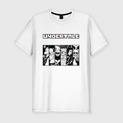 Футболка slim-fit UNDERTALE, цвет: белый