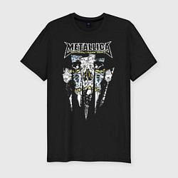 Футболка slim-fit Metallica, цвет: черный