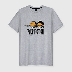 Футболка slim-fit Pulp fiction, цвет: меланж