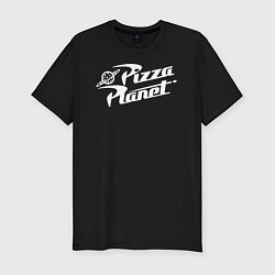 Футболка slim-fit Pizza Planet, цвет: черный