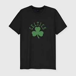 Футболка slim-fit Boston Celtics, цвет: черный