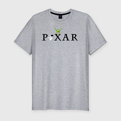 Футболка slim-fit Pixar, цвет: меланж