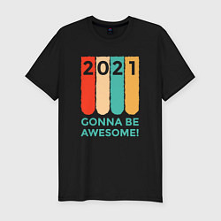 Мужская slim-футболка 2021 будет крутым