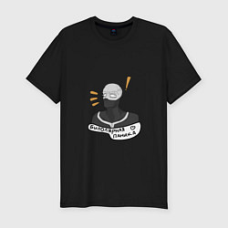 Футболка slim-fit Твайс БНХА, цвет: черный