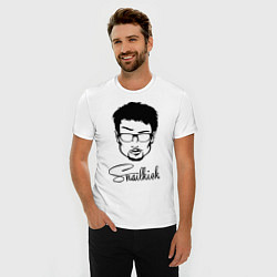 Футболка slim-fit Snailkick, цвет: белый — фото 2