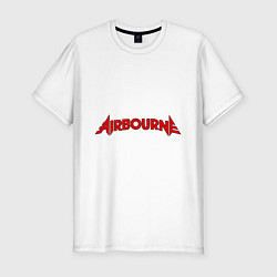 Футболка slim-fit Airbourne, цвет: белый