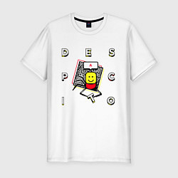 Футболка slim-fit ROBLOX DESPACITO, цвет: белый