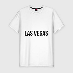 Футболка slim-fit Las Vegas, цвет: белый