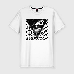 Мужская slim-футболка Eyepatch