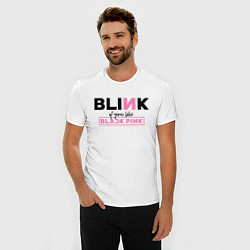 Футболка slim-fit BLACKPINK, цвет: белый — фото 2