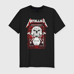 Футболка slim-fit Metallica art 01, цвет: черный