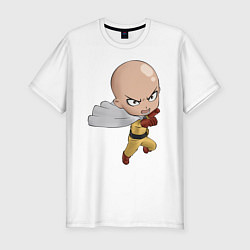 Футболка slim-fit One Punch Man, цвет: белый