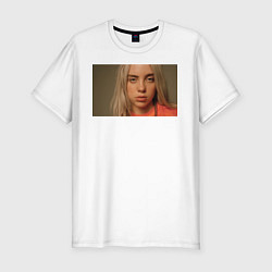 Футболка slim-fit Billie Eilish, цвет: белый