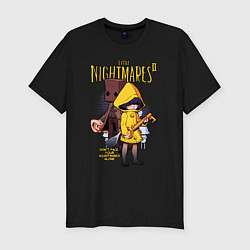 Футболка slim-fit LITTLE NIGHTMARES 2, цвет: черный