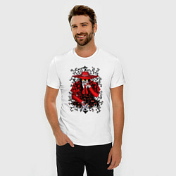 Футболка slim-fit Hellsing Хеллсинг, цвет: белый — фото 2